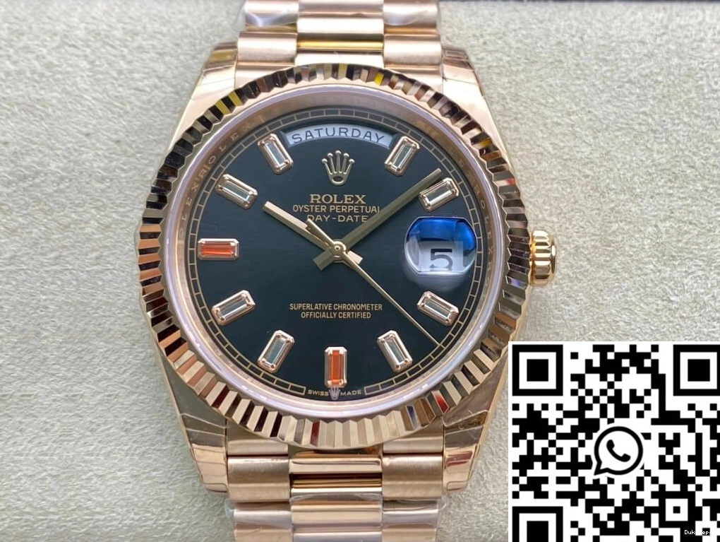 Rolex Date Dial 40MM Black Day Factory EW 0103